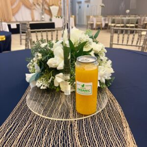 jugo de naranja 100% natural